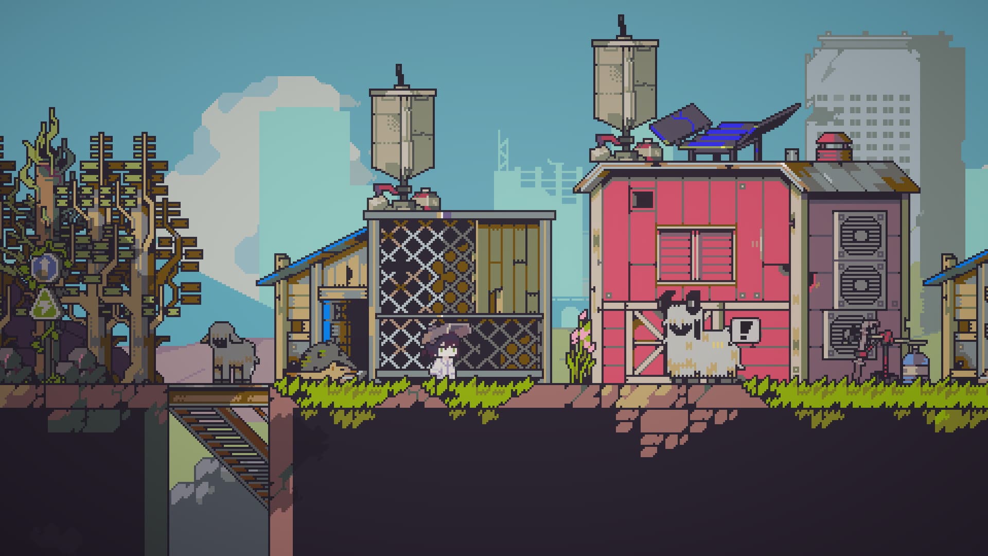 Doloc Town beginner farm and exploration gameplay