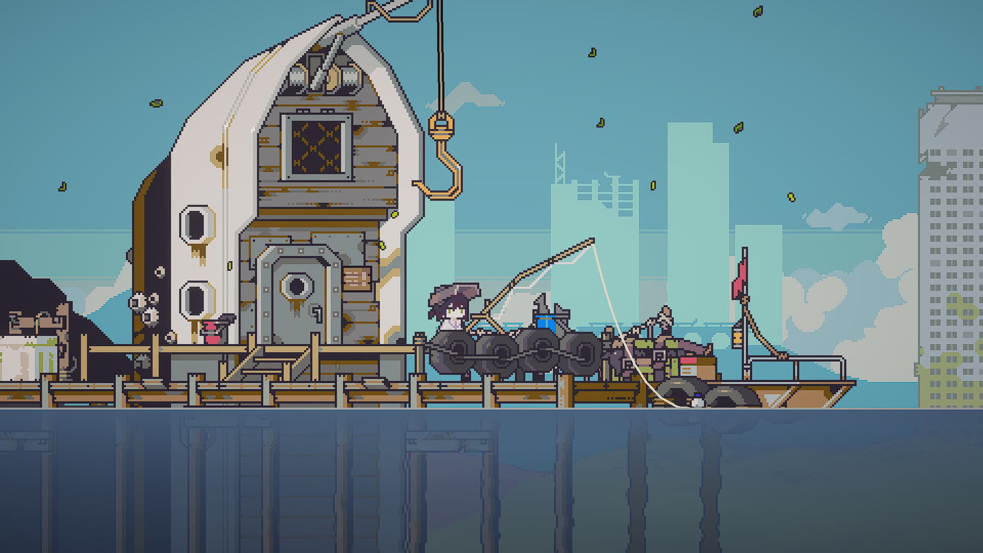 Fishing at a Doloc Town water location